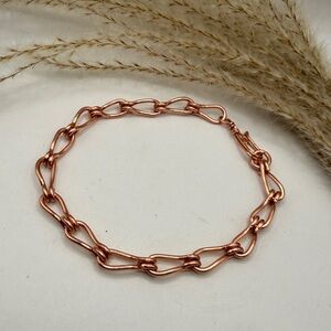 Men’s Copper Link Chain Bracelet